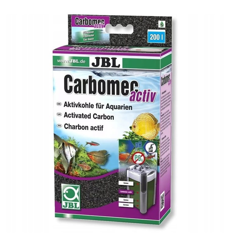 JBL CARBOMEC ACTIV Węgiel Aktywny Wkład do Filtra 400g / 800ml bez PO4.jpg